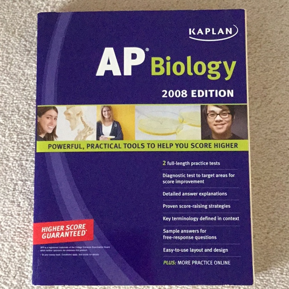 Kaplan AP Biology 2008 Edition Book